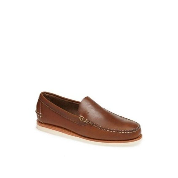 Allen Edmonds Mens 11D Brown Leather Slip On Grand main image 11